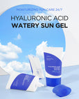 Comprehensive review of Isntree Hyaluronic Acid Watery Sun Gel for sensitive skin types looking for alcohol-free sun protection